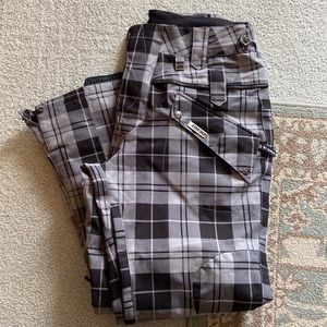 Ride Snowboard Pants Black & Grey